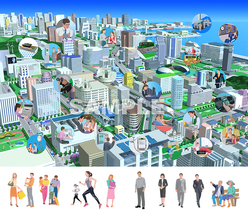 セイコーイラスト